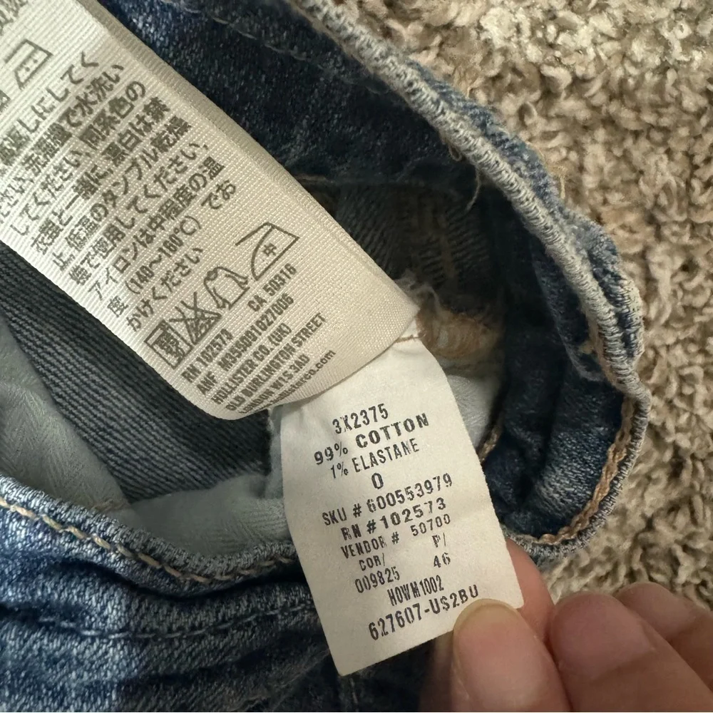 Hollister Denim Shorts Size 0